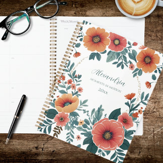 Boho Floral  Planner