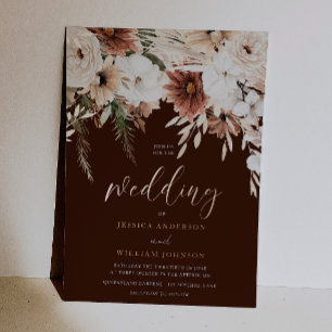 Boho Floral & Rose Gold Wedding