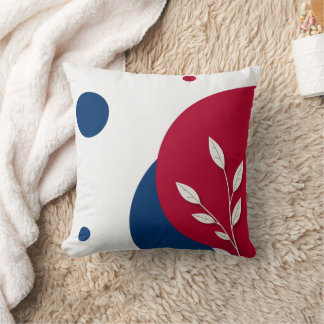 Boho Floral Throw Pillow – Cosy & Aesthetic