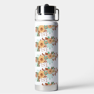 Boho Floral Women's Water Bottle