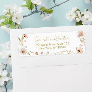 Boho Flower Baby Shower 