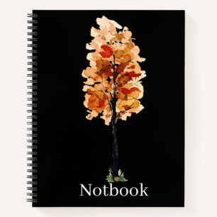 Boho Flower Line Art Drawing Personalised Wedding Notebook