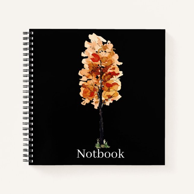 Boho Flower Line Art Drawing Personalised Wedding  Notebook (Front)