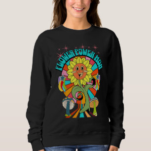Boho Flower Power Mom Mom Life Best Mom Ever Sweatshirt
