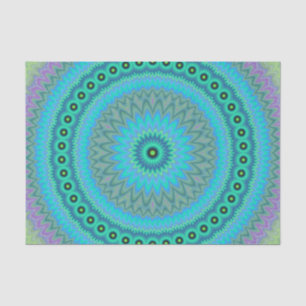 Boho flower tissue paper