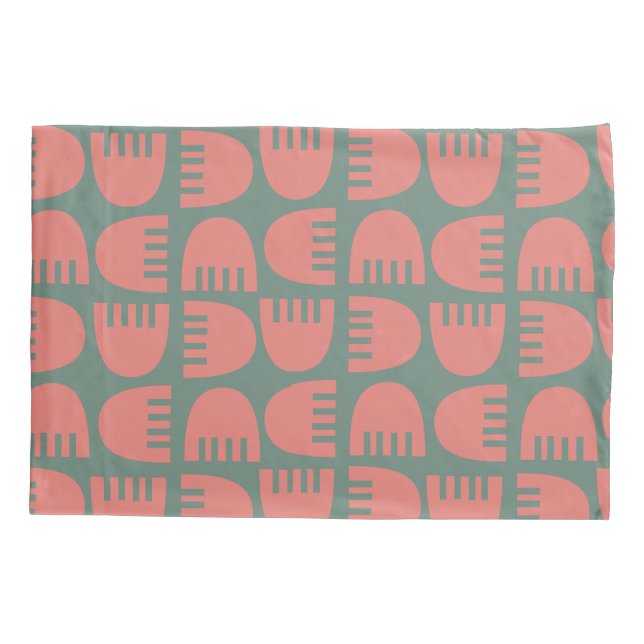 Boho Flowers  Pillowcase (Back)