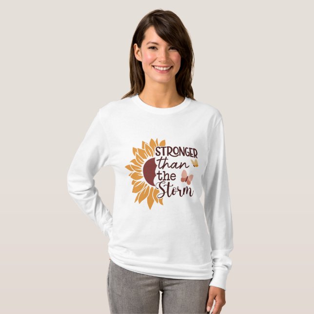  Boho Flowers Wildflowers Bible Verse  T-Shirt (Front Full)