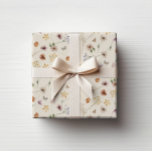 Boho Flowers Wrapping Paper<br><div class="desc">This stylish & elegant Boho Flowers Wrapping Paper features gorgeous hand-painted watercolor wildflowers arranged in a lovely pattern. Find matching items in the Boho Wildflower Wedding Collection.</div>
