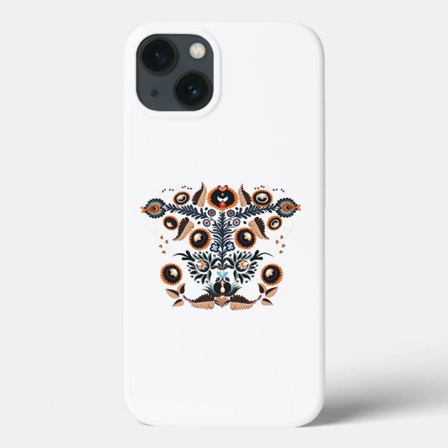 Boho Folk Pattern Case-Mate iPhone Case (Back)