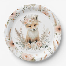 Boho Fox Girl Woodland Party