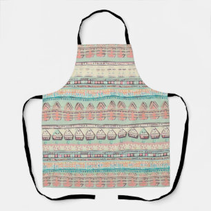 Boho fun patterned  apron