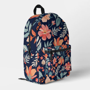 Boho Garden Whimsy – Floral Pattern Backpack