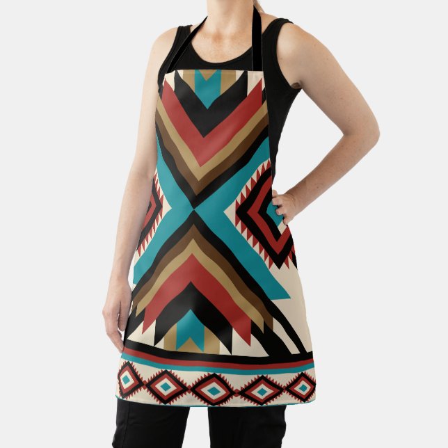 Boho Geometric Apron (Insitu)