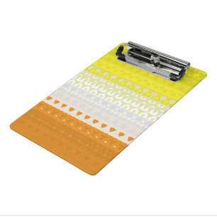 Boho Geometric Funky Abstract Maverique Pride Flag Mini Clipboard