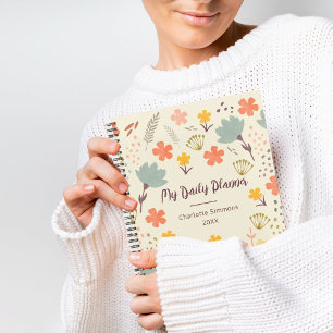 Boho Girly Personalised Daily Planner