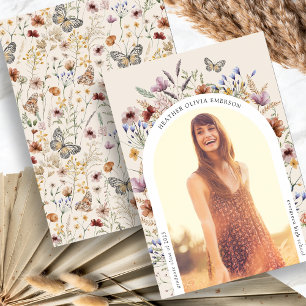 Boho Graduate Announcement