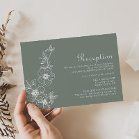 Boho Green Destination Floral Wedding Reception