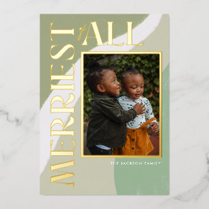 Boho Green Swirl Photo