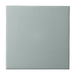 Boho Grey Green Ceramic Ceramic Tile<br><div class="desc">A solid dusty grey green boho colour scheme style, ceramic tile for home DIY projects. Use it as a simple coaster tile, for a backsplash mixed with other colours, to decorate a table top, tile a serving tray, bath shower tiles, create a mosaic, tile book shelves, and more! Get creative....</div>