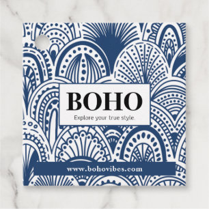 Boho Hang Tags, Clothing Label, Store Sale Favour  Tags