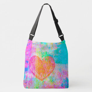 Boho Heart Crossbody Bag