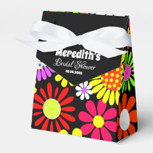 Boho Hippie Bride Floral Favour Box