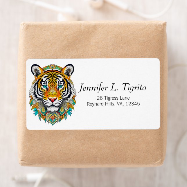 Boho Hippie Chic Floral Year of the Tiger (Insitu)