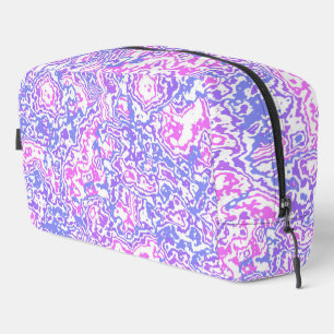 Boho Hippie Colourful Vibrant Jewel Tone Marble Dopp Kit