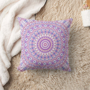 Boho Hippie Funky Groovy Bohemian Kaleidoscope Cushion