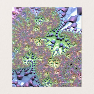 Boho Hippie Groovy Shiny Colourful Rainbow Fractal