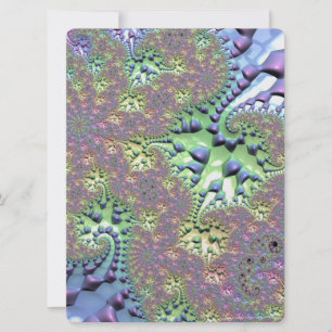Boho Hippie Groovy Shiny Colourful Rainbow Fractal