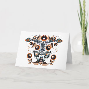  Boho Hippy Card