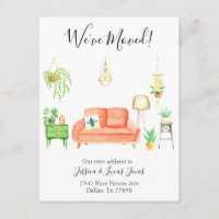 Boho Home Moving Announcement We've Moved
