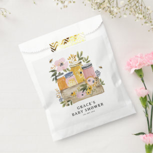 Boho HoneyBee & Wildflower Baby Shower Favour Bags