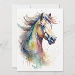 Boho Horse  Card