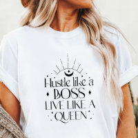 Boho Hustle Like a Boss Live Like a Queen