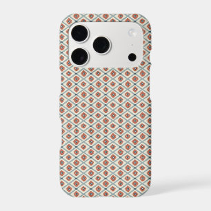 Boho Ikat Diamond Geometric Seamless Pattern