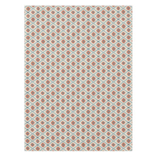 Boho Ikat Diamond Geometric Seamless Pattern Tablecloth