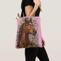 Boho Inspired Chestnut Horse