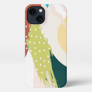 Boho Inspired Dotted Abstract Phone Case