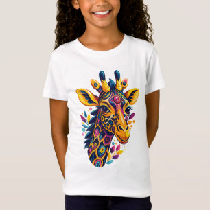 Boho Jungle Giraffe T-Shirt