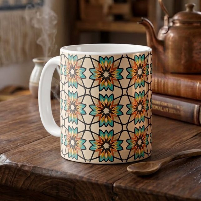 Boho Kaleidoscope Coffee Mug (Creator Uploaded)