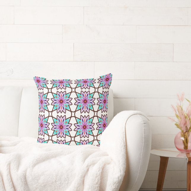 Boho Kaleidoscope Cushion (Couch)