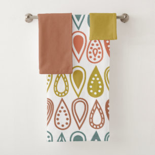Boho Lines Bath Towel Set