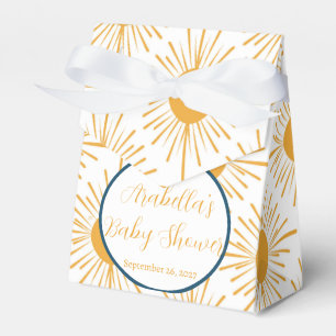 Boho Little Ray of Sun Neutral Baby Shower Favour Box