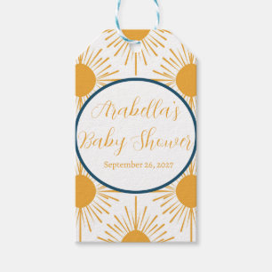 Boho Little Ray of Sun Neutral Baby Shower  Gift Tags