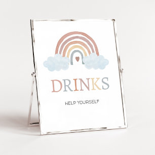 Boho Little Ray of Sunshine Drinks Sign