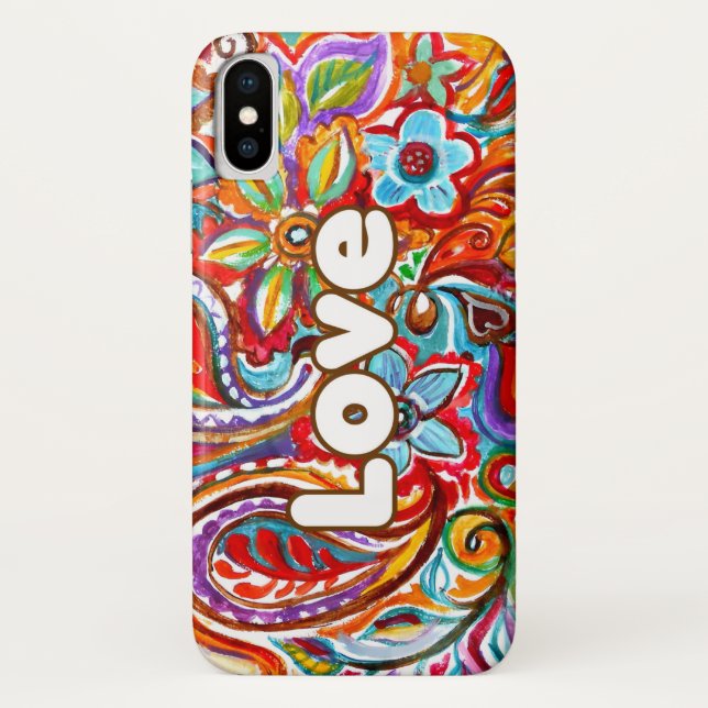 Boho Love Case-Mate iPhone Case (Back)