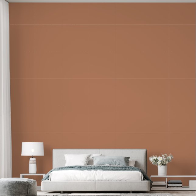 Boho Lt. Brown Houndstooth Wallpaper (Bedroom)