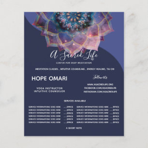 Boho Mandala Company Introduction & Services Flyer